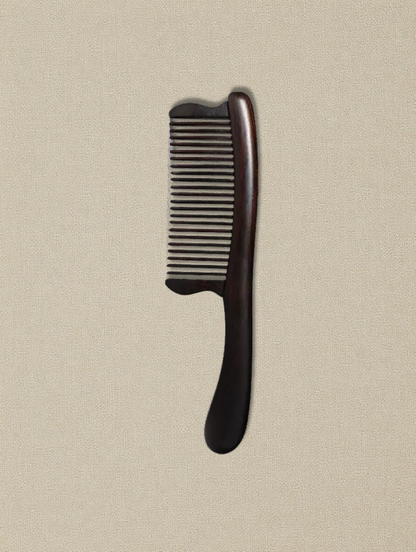 Sukha Vihara Rosewood Wide-Tooth Comb